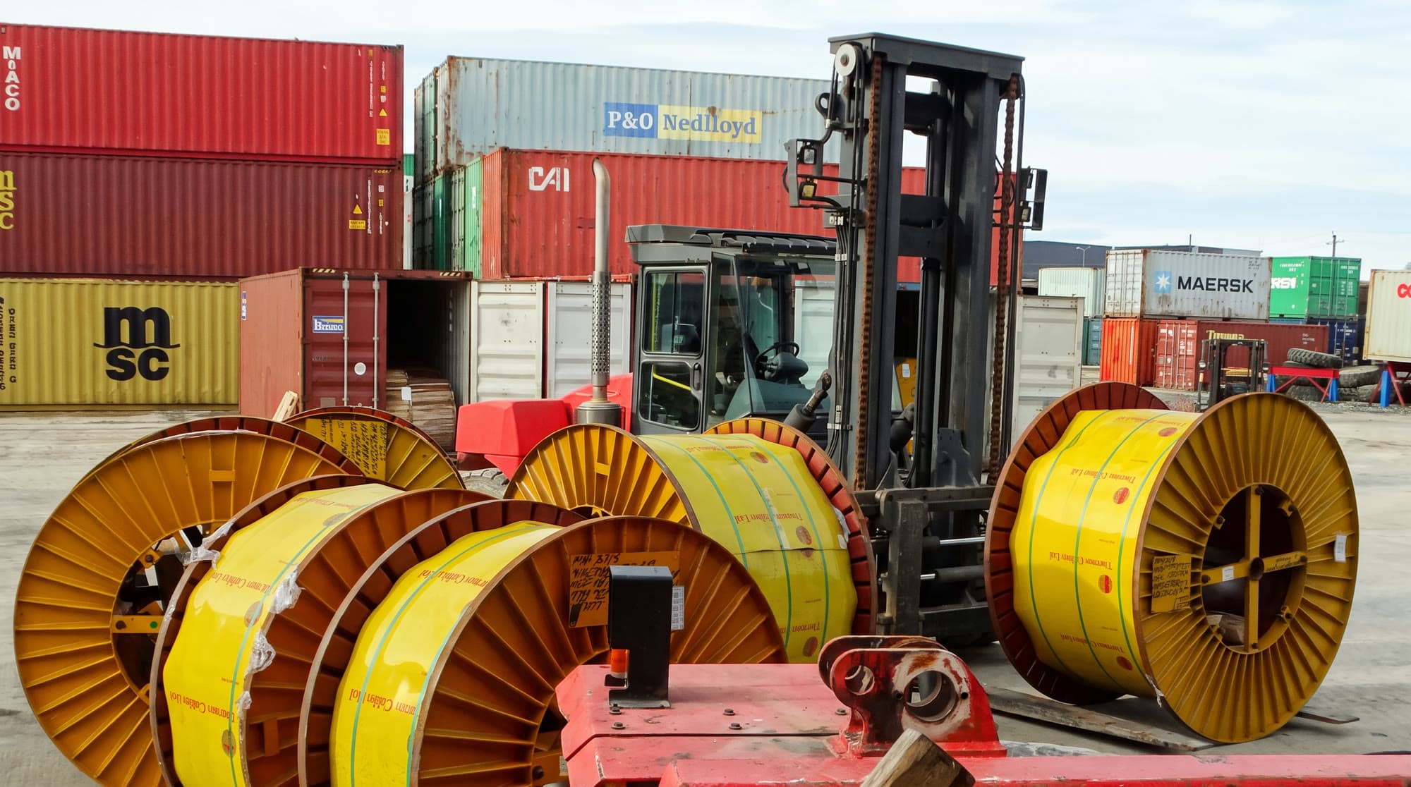 Cable Reel Transit from India to Kazakhstan