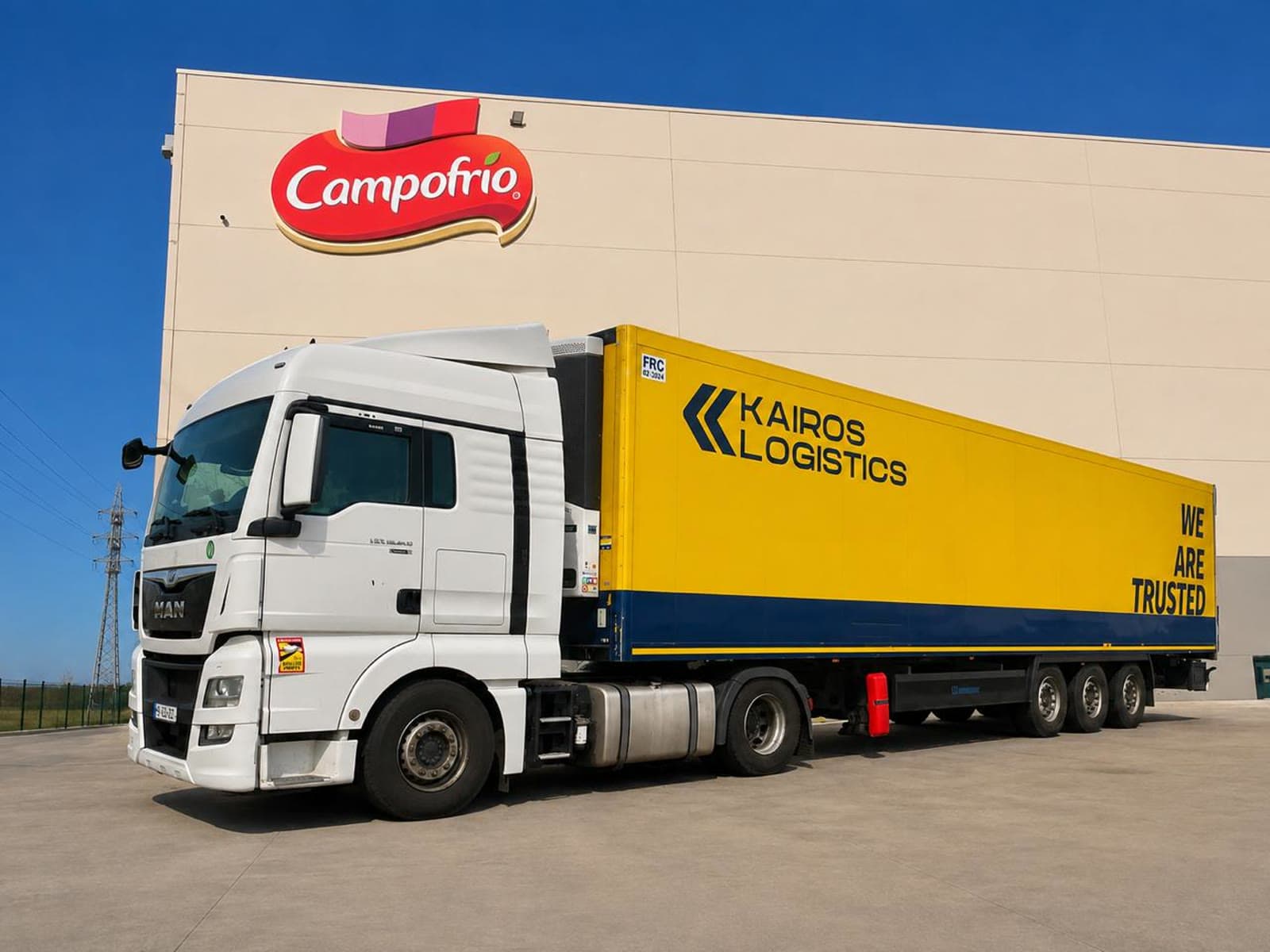 Kairos Logistics fleet truck 2